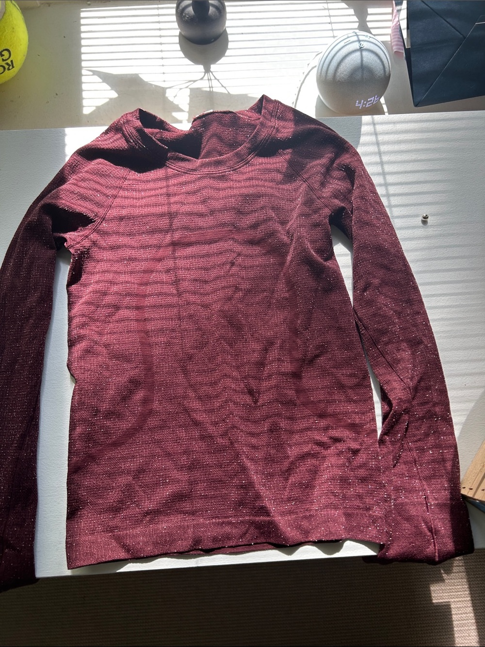 Sparkly lululemon long sleeve